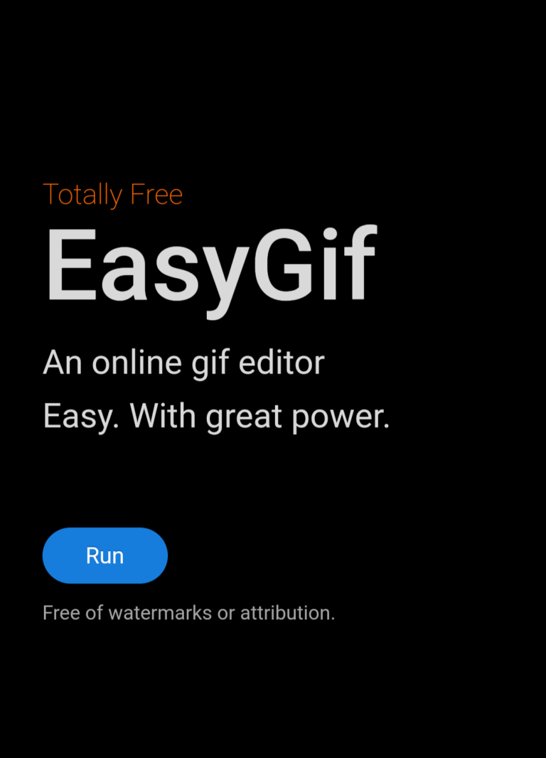 EasyGif一在线Gif编辑器，完全免费且功能强大！