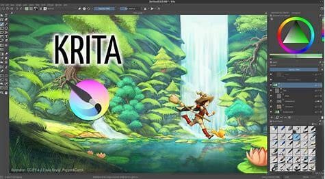 Krita-免费开源的绘画软件，2019年最佳免费绘画软件评测：第一名！