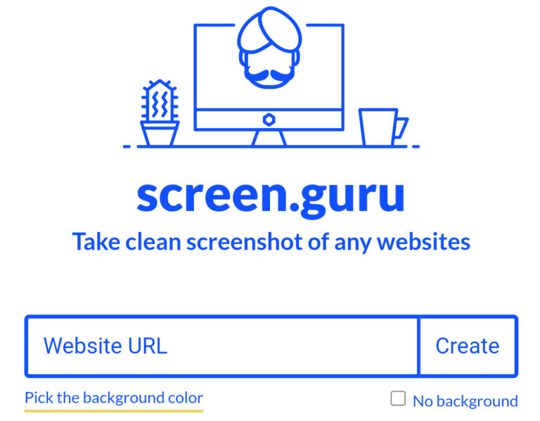 输入网址即可生成网页截图的好帮手：screen.guru。